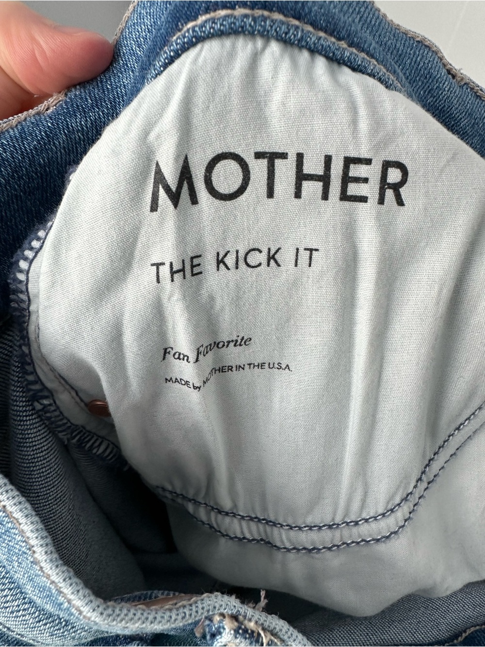 MOTHER The Kick It Jeans - Raw Hem - Picture 8 of 14